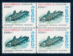 Mozambique - 1998 - Portugal / Lisbon / Expo'98 - Oceans - BL4 - MNH - Mozambique