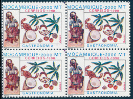 Mozambique - 1998 - Food / Gastronomy - Matapa / AICEP - Lisbon - BL4 - MNH - Mozambique