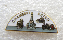 PIN'S   CHAMBERY  RETRO  FONTAINE DES ÉLÉPHANTS  Email Grand Feu - Altri & Non Classificati