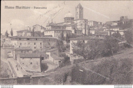 Am463 Cartolina Massa Marittima Panorama 1918 - Massa