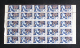 AEF - 1939-40 - N°YT. 78 - Savorgnan 30c - Bloc De 25 Bord De Feuille - Neuf Luxe ** / MNH / Postfrisch - Unused Stamps