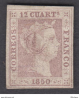 SPAIN 1850 - Queen Isabella I Mint No Gum - Ungebraucht