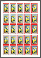 90076 République Centrafricaine Non Dentelé ** MNH ImperfN°89 Feuille Sheet Osaka Exposition Universelle Japan - 1970 – Osaka (Japon)