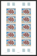 89913b Terres Australes Taaf PA N°137 Carte Ile De Crozet Island Non Dentelé Imperf ** MNH Feuille Sheet Type 1  - Imperforates, Proofs & Errors