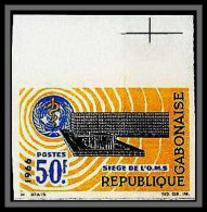 90984 Gabon (gabonaise) N° 192 OMS Organisation Mondiale De La Santé WHO Non Dentelé Imperf ** MNH - - OMS