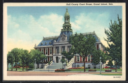 AK Grand Island, NE, Hall County Court House  - Grand Island
