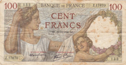 Billet De Banque  100 Francs - Andere & Zonder Classificatie