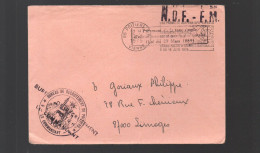 Pontoise   Enveloppe Avec Cachet NDF-FM  (voir La Description) (PPP47895) - Briefe U. Dokumente