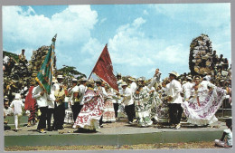 (PAN) CP FF-599-A Folklore Presentation With Native Music And Typical Dances In Old Panama. Unused - Panamá