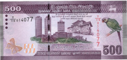 SRI LANKA 500 RUPEES UNC 04.02.2015  T116/014077 - Sri Lanka