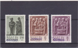 Albertville COB 9V-13V-15V Paarse Opdruk-Surcharge Violette 1963 - MNH - Katanga