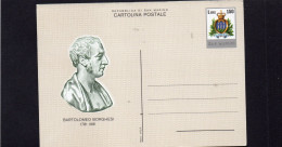 1981 San Marino - Bartolomeo Borghesi - Interi Postali