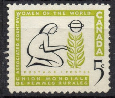 CANADA/1959/MNG/SC#385/ ASSOCIATED COUNTRY WOMEN OF THE WORLD - Nuovi