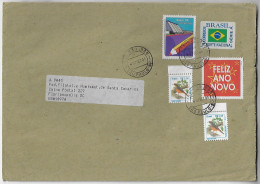 Brazil 1997 Cover São Paulo Florianópolis Stamp National Program Comprehensive Care Children & Adolescent +3 Definitive - Storia Postale