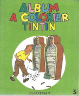 Tintin Album à Colorier 1961/1968 Parfait état. Voir Dos - Other & Unclassified