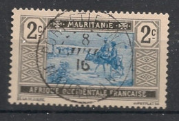 MAURITANIE - 1913-19 - N°YT. 18 - Méharistes 2c - Oblitéré / Used - Oblitérés