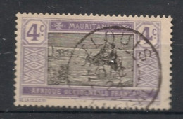 MAURITANIE - 1913-19 - N°YT. 19 - Méharistes 4c - Oblitéré / Used - Gebraucht