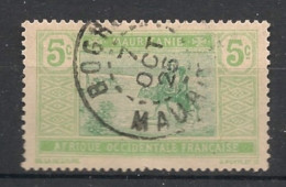 MAURITANIE - 1913-19 - N°YT. 20 - Méharistes 5c - Oblitéré / Used - Usati