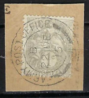 FRANCE Ca.1915: Le Y&T 107, TB Obl. CAD Militaire Anglaise - 1900-29 Blanc