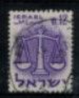 Israël - "Signe Du Zodiaque : Balance" - Oblitéré N° 192 De 1961 - Usados (sin Tab)