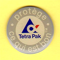 Jeton De Caddie  " TETRA PAK "_j531 - Moneda Carro