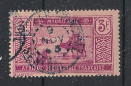 MAURITANIE - 1928-38 - N°YT. 61 - Méharistes 3f - Oblitéré / Used - Oblitérés