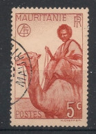 MAURITANIE - 1938 - N°YT. 76 - Maure Monté 5c - Oblitéré / Used - Gebraucht