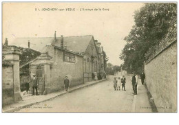 51.JONCHERY SUR VESLE.n°110.L'AVENUE DE LA GARE - Jonchery-sur-Vesle