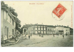 52.ECLARON.PLACE PELLETIER.HOTEL DE LA PLACE.EPICERIE DU PROGRES - Eclaron Braucourt Sainte Liviere