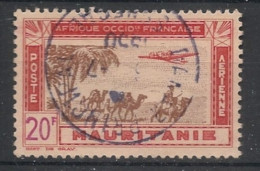 MAURITANIE - 1942 - Poste Aérienne PA N°YT. 16 - Avion 20f - Oblitéré / Used - Gebraucht