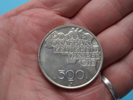 500 Frank ( 1830-1980 - VL ) 150 Jaar Onafhankelijkheid Van België ( Zie / Voir SCANS ) ! - 500 Frank