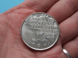 500 Frank ( 1830-1980 - VL ) 150 Jaar Onafhankelijkheid Van België ( Zie / Voir SCANS ) ! - 500 Frank