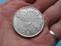 500 Frank ( 1830-1980 - VL ) 150 Jaar Onafhankelijkheid Van België ( Zie / Voir SCANS ) ! - 500 Frank