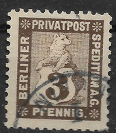 Privatpost Berlin, Schöner Wert Der  Ausgabe Der Speditions-Gesellschaft Von 1895 - Postes Privées & Locales
