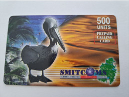 ST MAARTEN / SMITCOMS/  PELICAN  500 Units / THICK CARD    RRRR ** 17078 ** - Antilles (Netherlands)