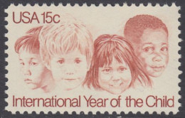 !a! USA Sc# 1772 MNH SINGLE - Year Of The Child - Neufs