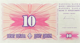 Bosnia 10 Dinara, P-41 (15.8.1994) - UNC - Bosnien-Herzegowina