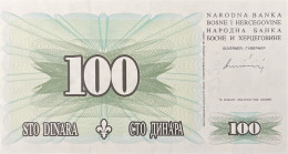 Bosnia 100 Dinara, P-44 (15.8.1994) - UNC - Bosnien-Herzegowina