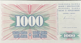 Bosnia 1.000 Dinara, P-46a (15.8.1994) - UNC - RARE - Bosnien-Herzegowina