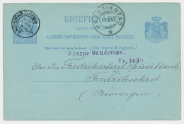 Trein Kleinrondstempel Amsterdam - Zutphen V 1897 - Cartas & Documentos