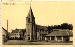 PIN IZEL / EGLISE ET LA ROUTE D ARLON - Chiny