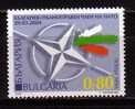 BULGARIA - 2004 - Bg - Member In NATO - 1v** - OTAN