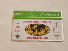 United Kingdom-(BTG-040)-Amateur Radio-(770)(5units)(243C60707)(tirage-500)folder(price Cataloge-25.00£mint) - BT Emissions Générales