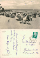 Ansichtskarte Ueckermünde Strand Mit Vielen Strandkörben 1964 - Ueckermuende
