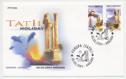 Cover / Postmark Turkey 2004 Dolphin - Otros & Sin Clasificación