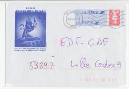 Postal Stationery / PAP France 2001 Theater Festival  - Teatro