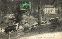 ENVIRONS DE CIREY ET DE VAL ET CHATILLON LE SCHLITTAGE A LA GRANDE BASSE SCIE - Cirey Sur Vezouze