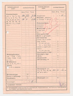 Dienst PTT - Bestelformulier O.a. Zondagsetiketten 1941 - Covers & Documents