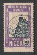 NIGER - 1926-38 - N°YT. 49 - Zinder 3f - Oblitéré / Used - Oblitérés