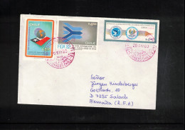 Chile 1983 Antarctica -  Base Teniente Rodolfo Marsh Interesting Cover - Bases Antarctiques